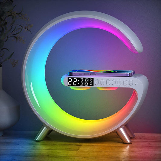 Smart Rise Wireless Charger Lamp Clock